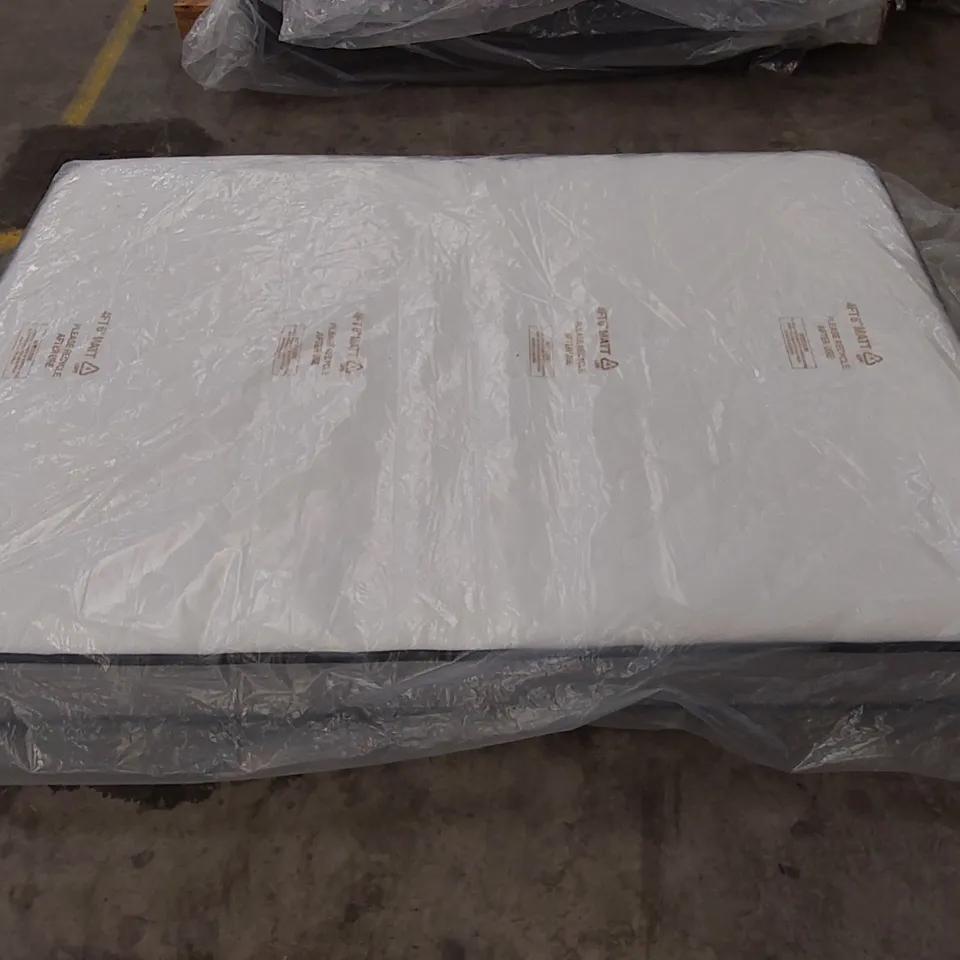 QUALITY BAGGED 22CM MEDIUM-FIRM OPEN COIL DOUBLE MATTRESS 