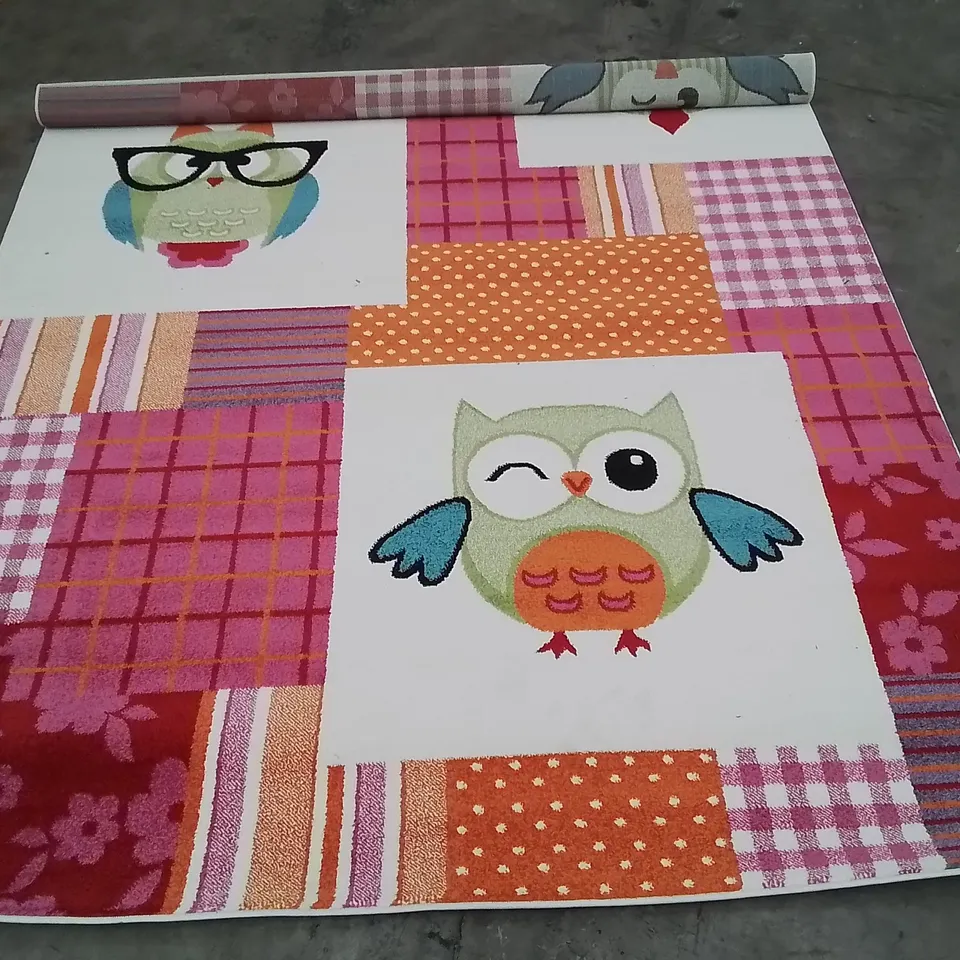 PACO HOME BIRD DESIGN CHILDREN'S AREA RUG (SIZE UNSPECIFIED)