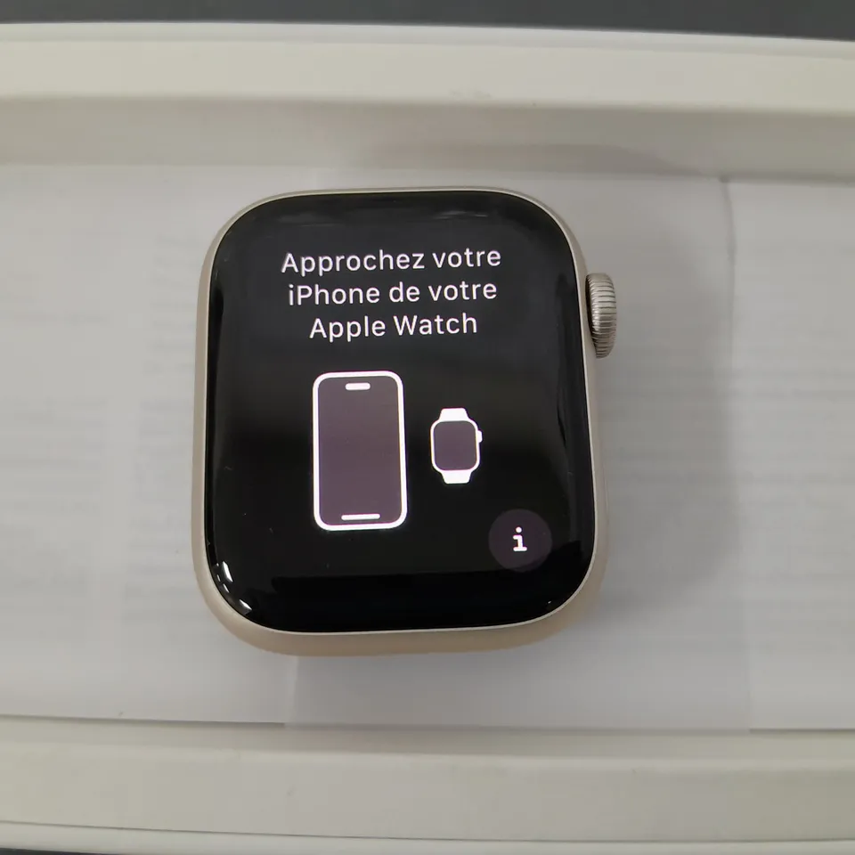 APPLE WATCH SERIES 9 41MM - STARLIGHT CASE