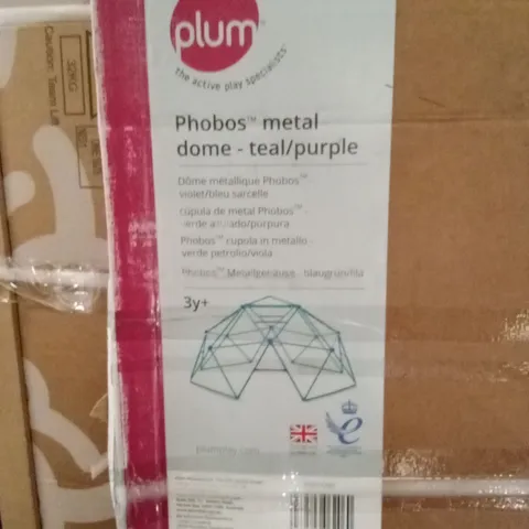 BOXED PHOBOS METAL DOME - TEAL/PURPLE