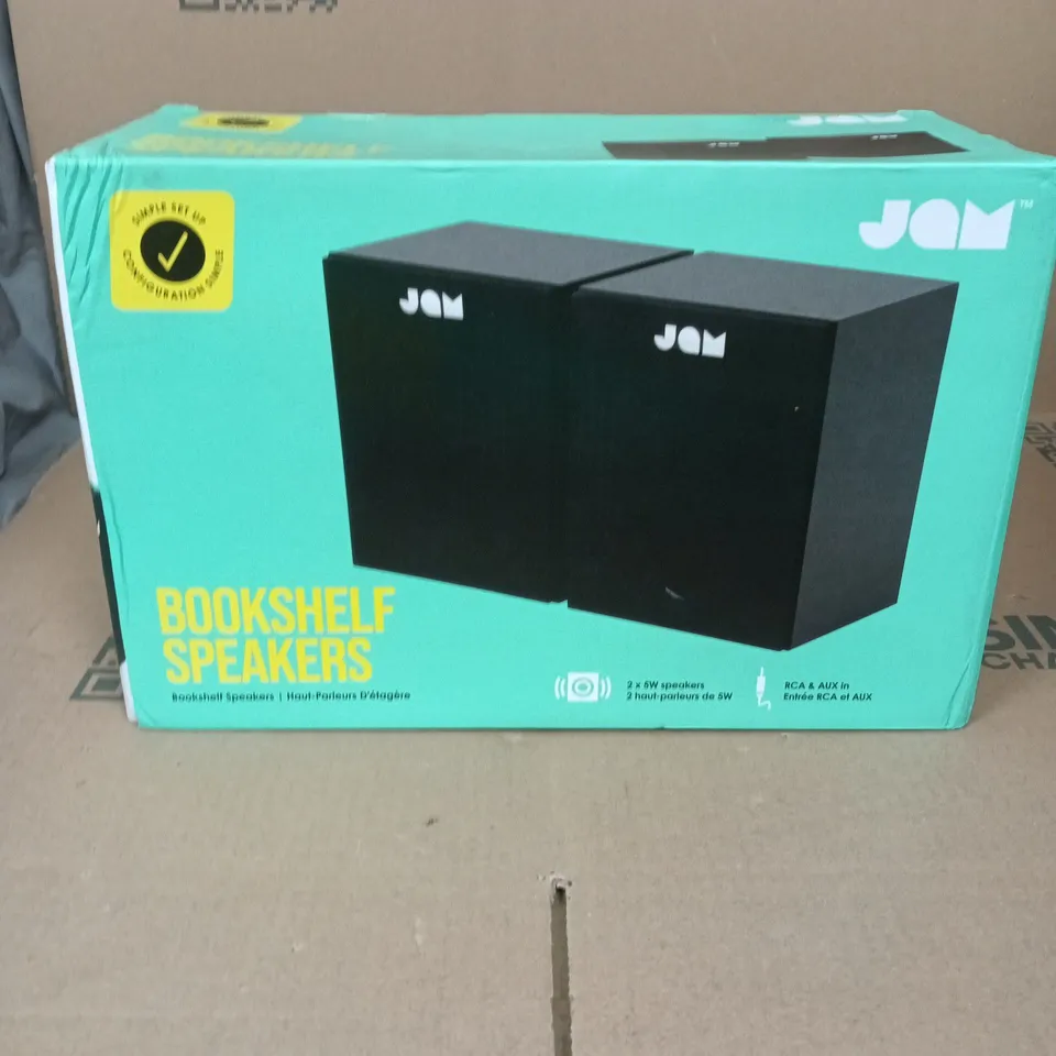 BOXED JAM BOOKSHELF SPEAKERS 