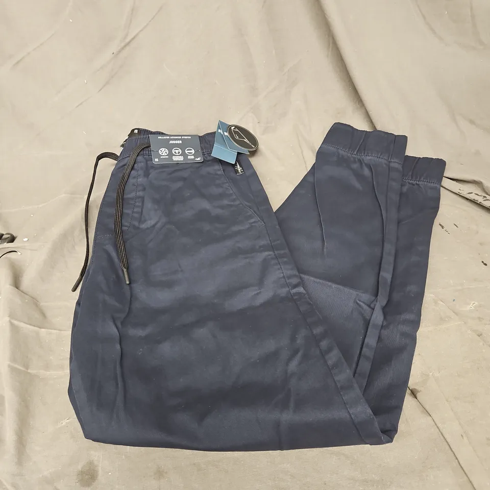 HOLLISTER STRETCH JOGGERS IN NAVY SIZE XS