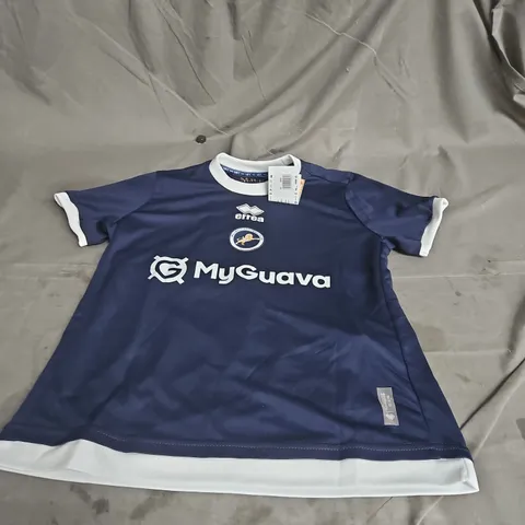 ERREA KIDS MILLWALL FC HOME SHIRT 25/26 IN NAVY/WHITE SIZE 2XS
