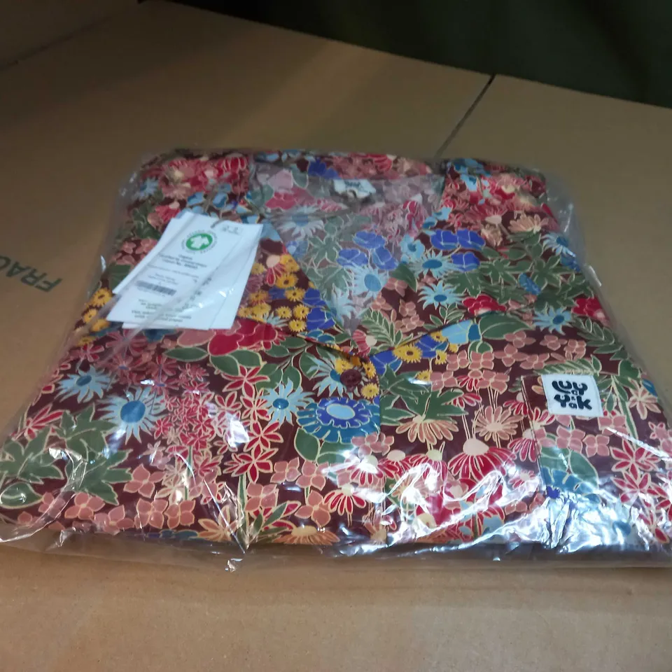 PACKAGED LUCY YAK FLORAL PRINT DREAMER PYJAMAS - XL