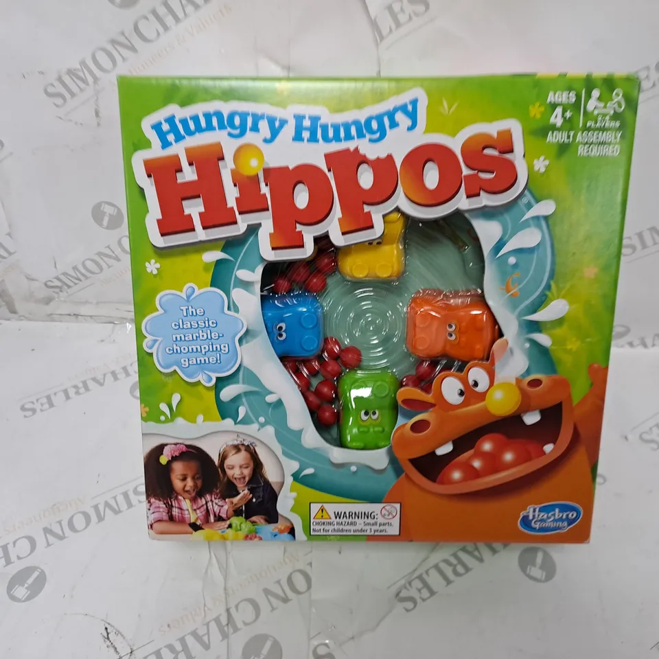 BOXED HASBRO ELEFUN & FRIENDS HUNGRY HIPPOS GAME RRP £24.99