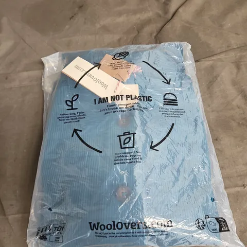 WOOLOVERS CORD JACKET – MIDNIGHT TEAL, SIZE 12