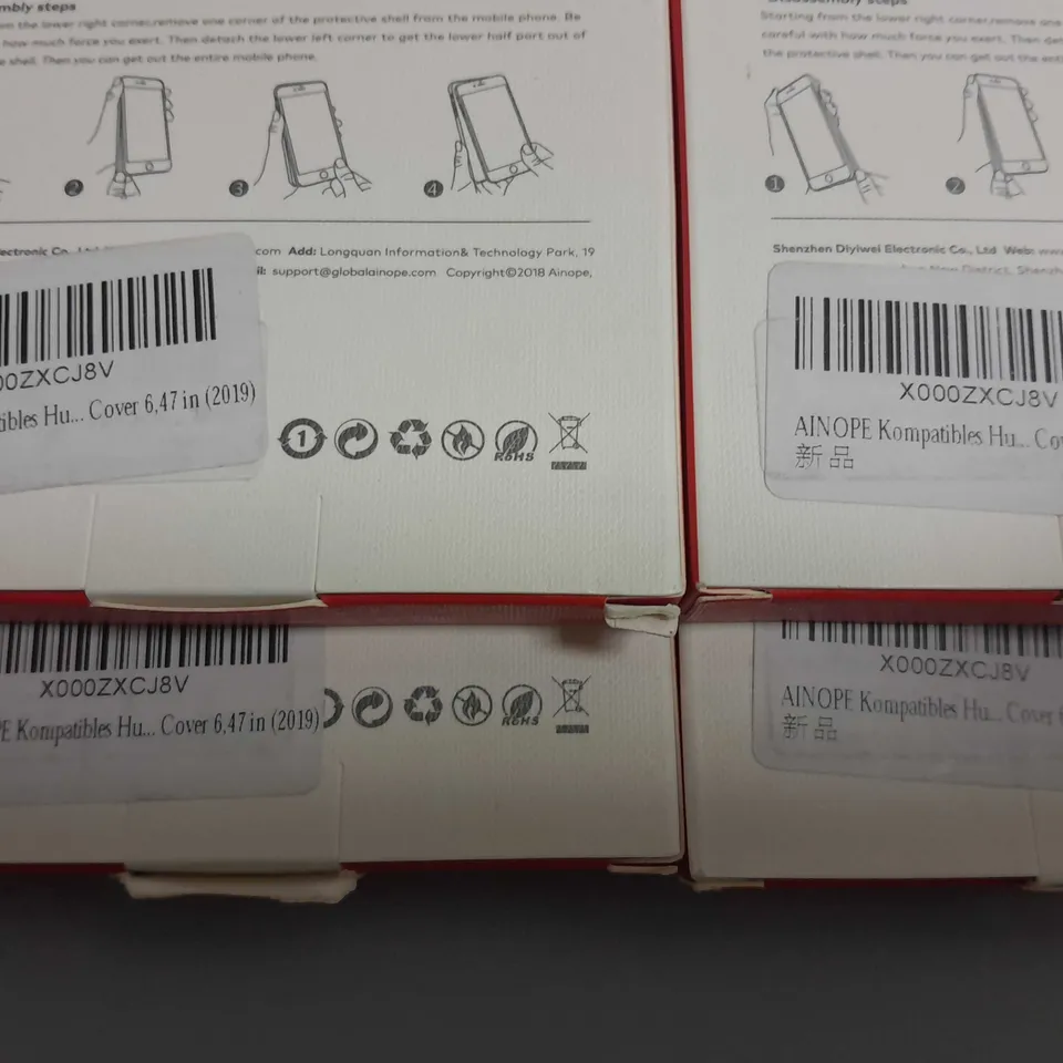 LOT OF 5 BOXED AINOPE PROTECTIVE CASES