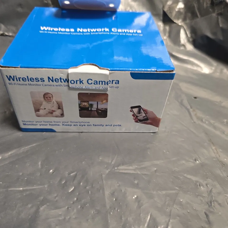 WIRELESS NETWORK CAMERA – WI‑FI HOME MONITOR BOXED