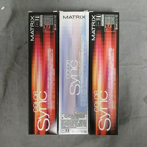 BOX OF APPROXIMATELY 20 ASSORTED MATRIX SO COLOUR SYNC PRODUCTS