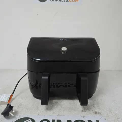 INSTANT AIR FRYER – BLACK COUNTERTOP APPLIANCE (UK PLUG)