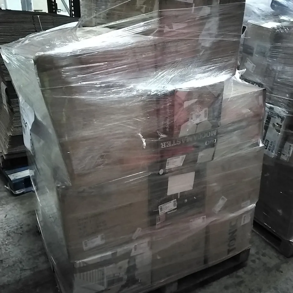 PALLET OF APPROXIMATELY 24 UNPROCESSED RAW RETURN HOUSEHOLD AND ELECTRICAL GOODS TO INCLUDE;