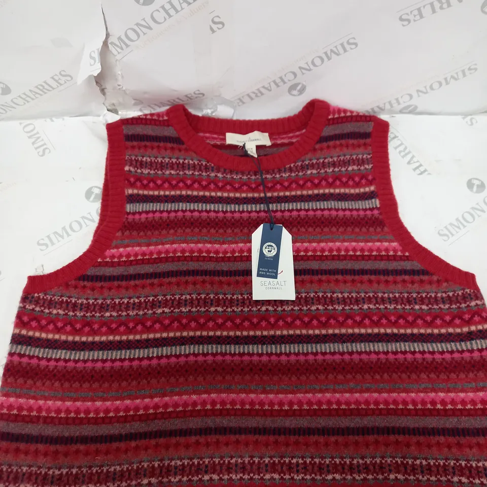 SEASALT CORNWALL COVE VEST - SIZE UK18