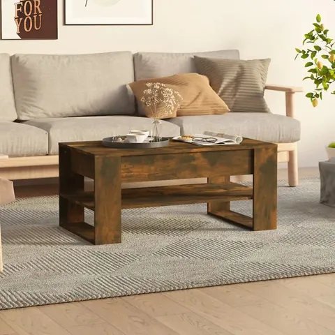 BOXED JAHMYIA SLED COFFEE TABLE WITH STORAGE