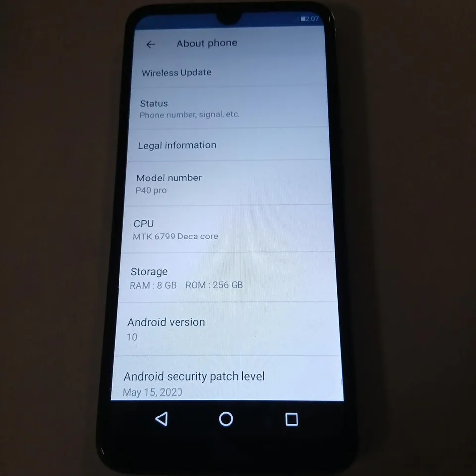 HUAWEI P40 PRO SMARTPHONE – BLUE GRADIENT, 8GB RAM, 256GB ROM