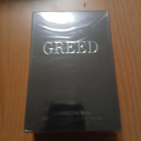 BOXED AND SEALED GREED EAU DE PARFUM 100ML