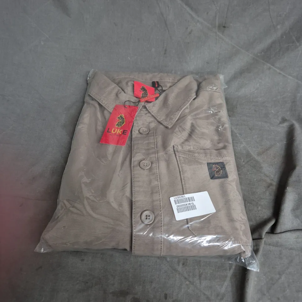 LUKE 1977 BALALAKE SHACKET IN HARD NUT, UK SIZE L