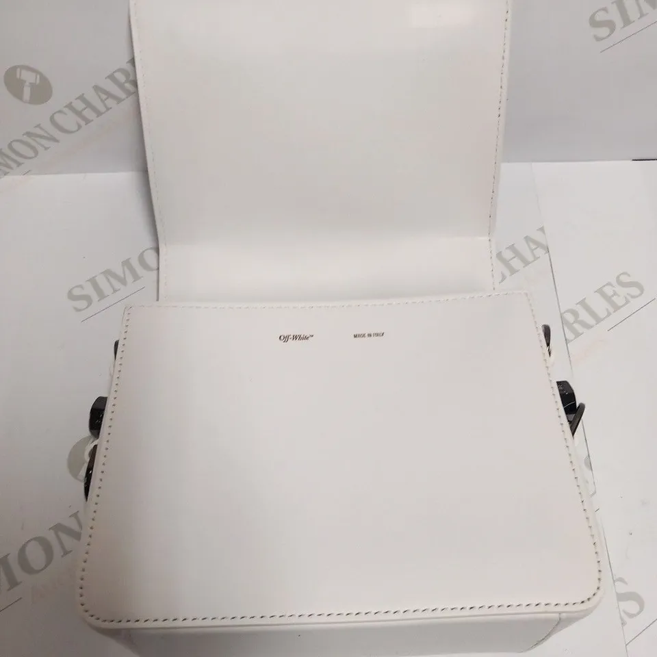 OFF-WHITE SCULPTURE BINDER CLIP BAG