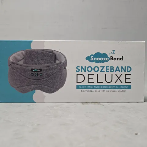SEALED SNOOZEBAND DELUXE SLEEP MASK & HEADPHONES