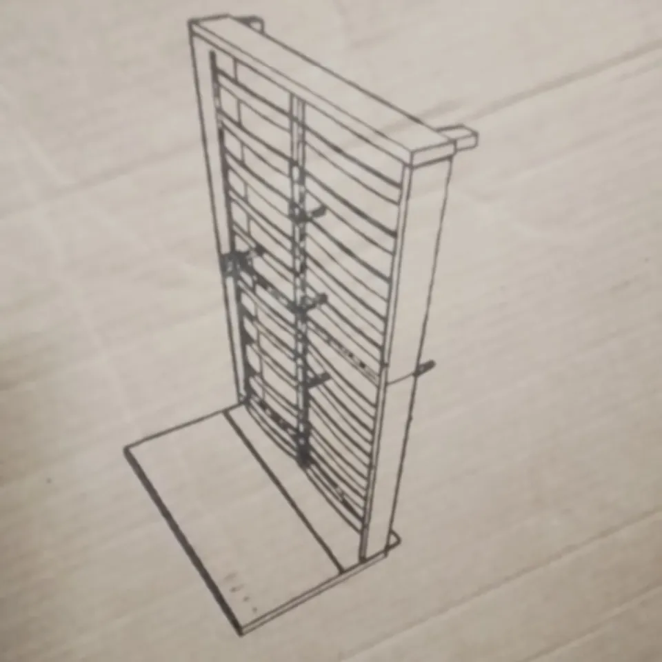 BOXED BECKEY UPHOLSTERED BED FRAME 