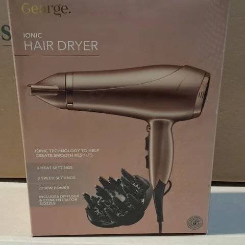 BOXED IONIC HAIR DRYER