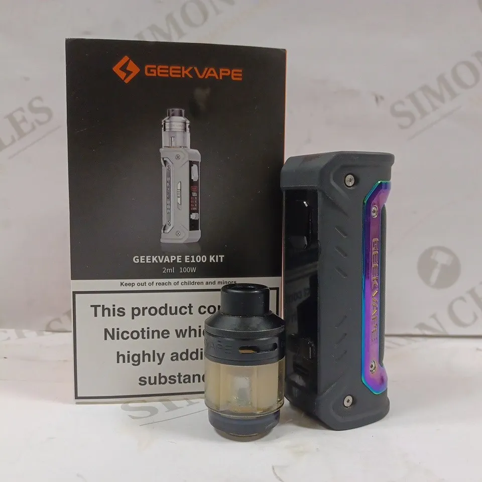 BOXED GEEKVAPE E100 VAPE KIT 