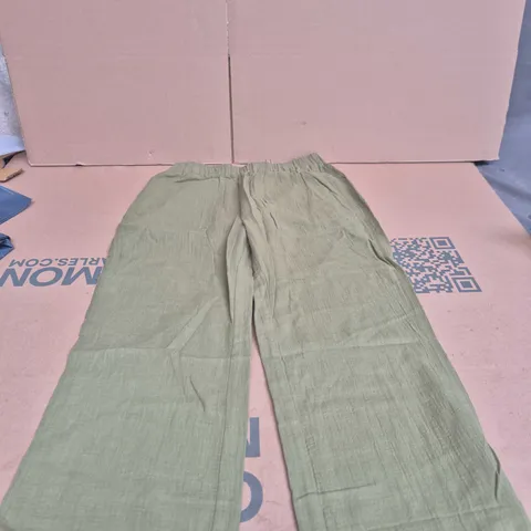 BODEN OLIVE GREEN  TROUSERS – UK 8