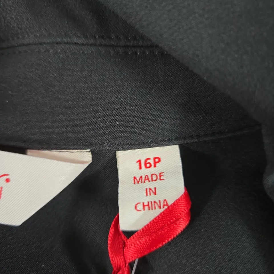 BEN DE DISI WOMEN'S BLACK BELTED JUMPSUIT – UK 16 (16P)