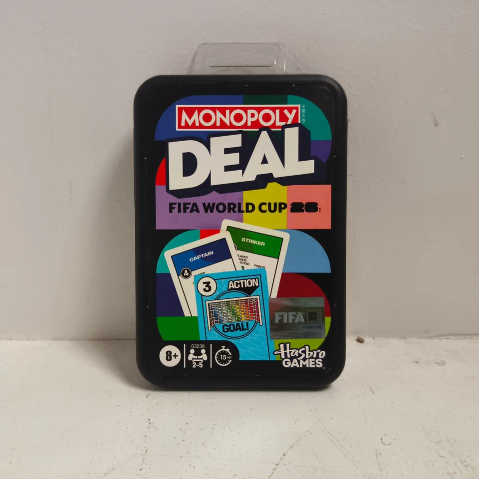 MONOPOLY DEAL FIFA WORLD CUP – HASBRO GAMES