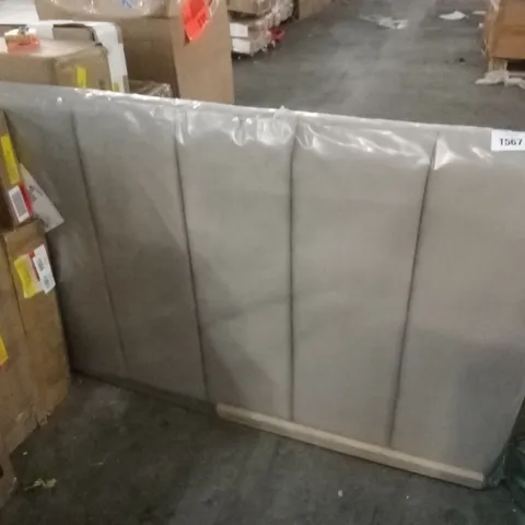 BAGGED UPHOLSTERED HEADBOARD, DOUBLE
