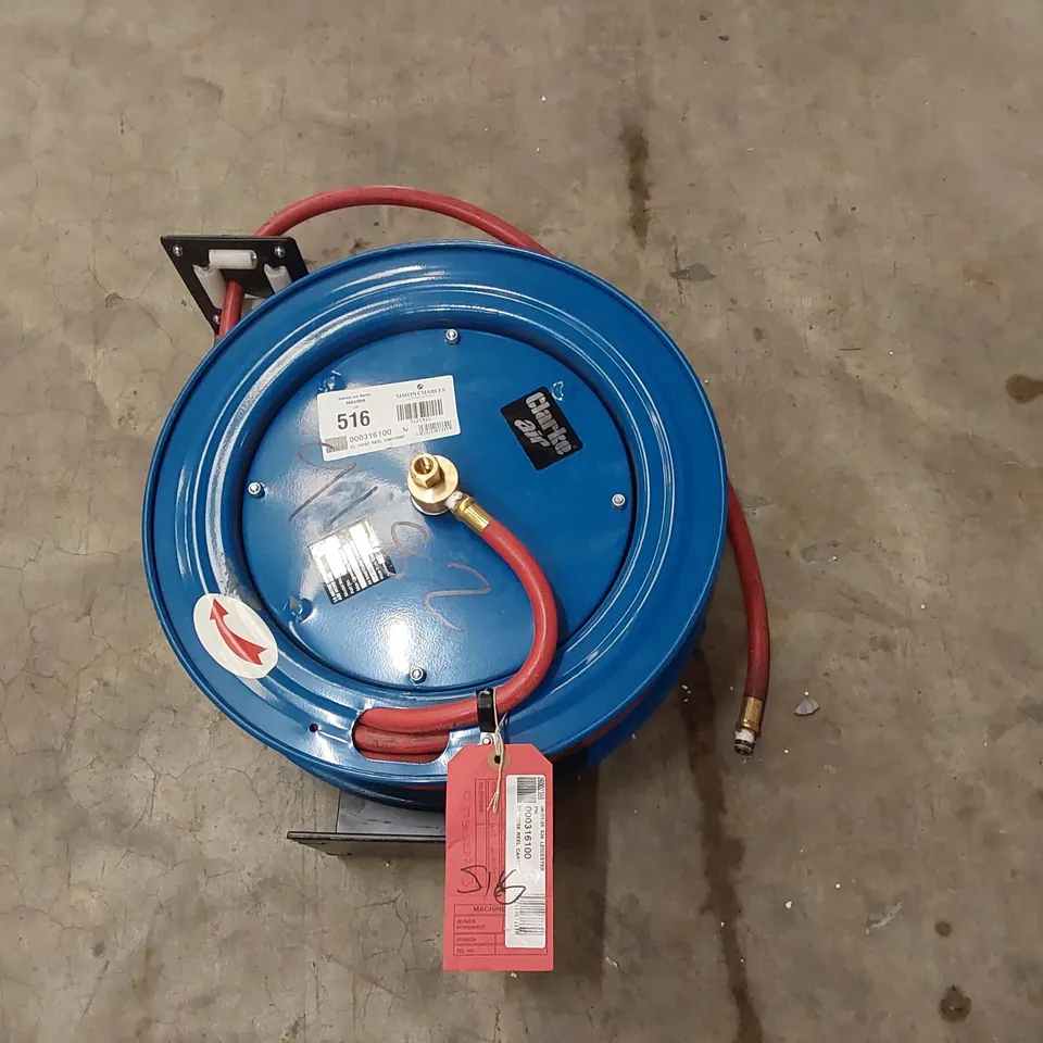 CLARKE CAR15MC 15M RETRACTABLE AIR HOSE REEL