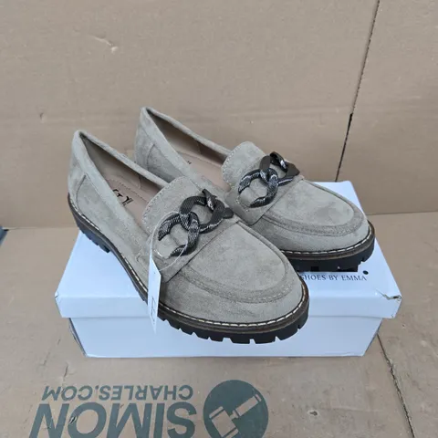 SHOES BY EMMA ADELINE MINK MF LOAFERS – UK 5