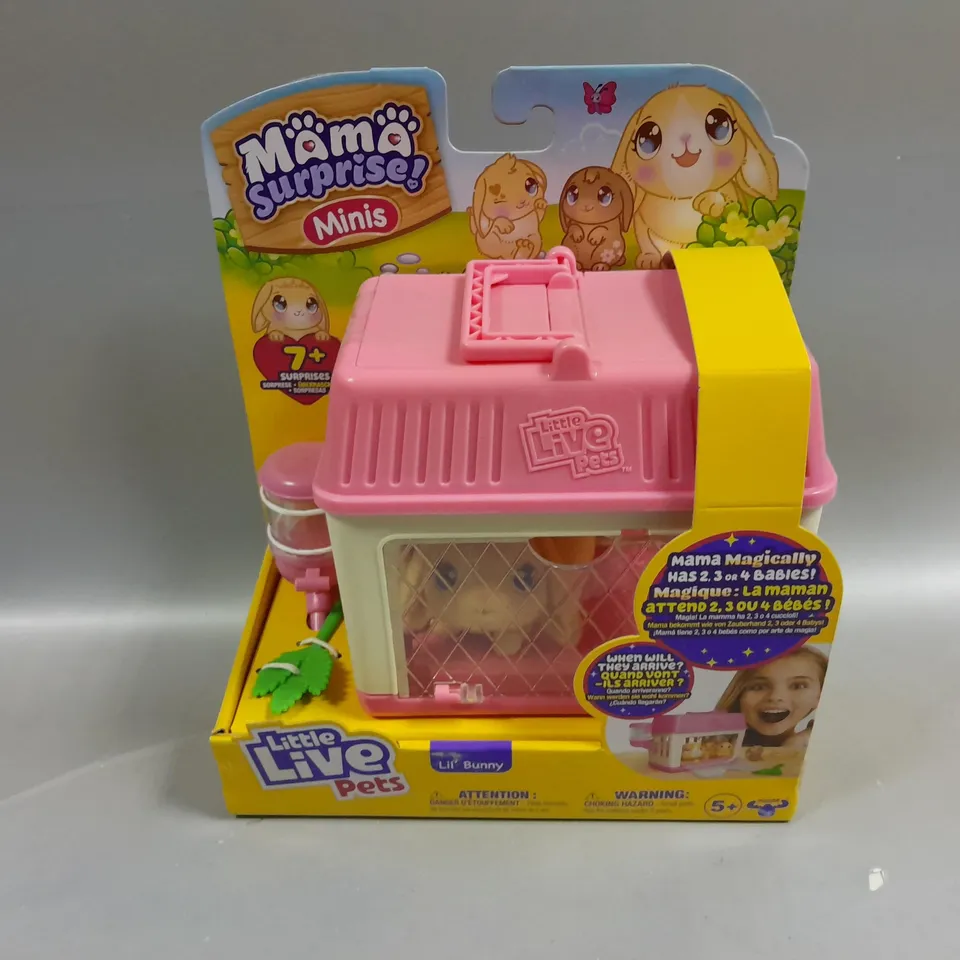 BOXED LITTLE LIVE PETS - MAMA SURPRISE MINIS: LIL' BUNNY