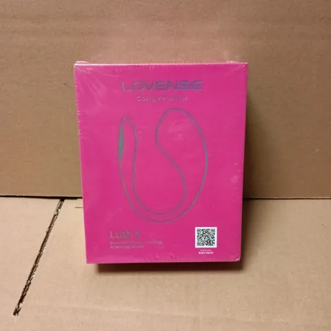 SEALED LOVENSE LUSH 4 BLUETOOTH REMOTE CONTROLLED G-SPOT EGG VIBRATOR