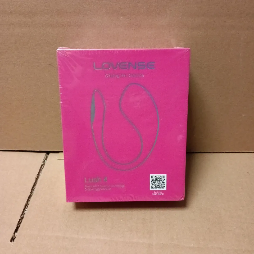SEALED LOVENSE LUSH 4 BLUETOOTH REMOTE CONTROLLED G-SPOT EGG VIBRATOR