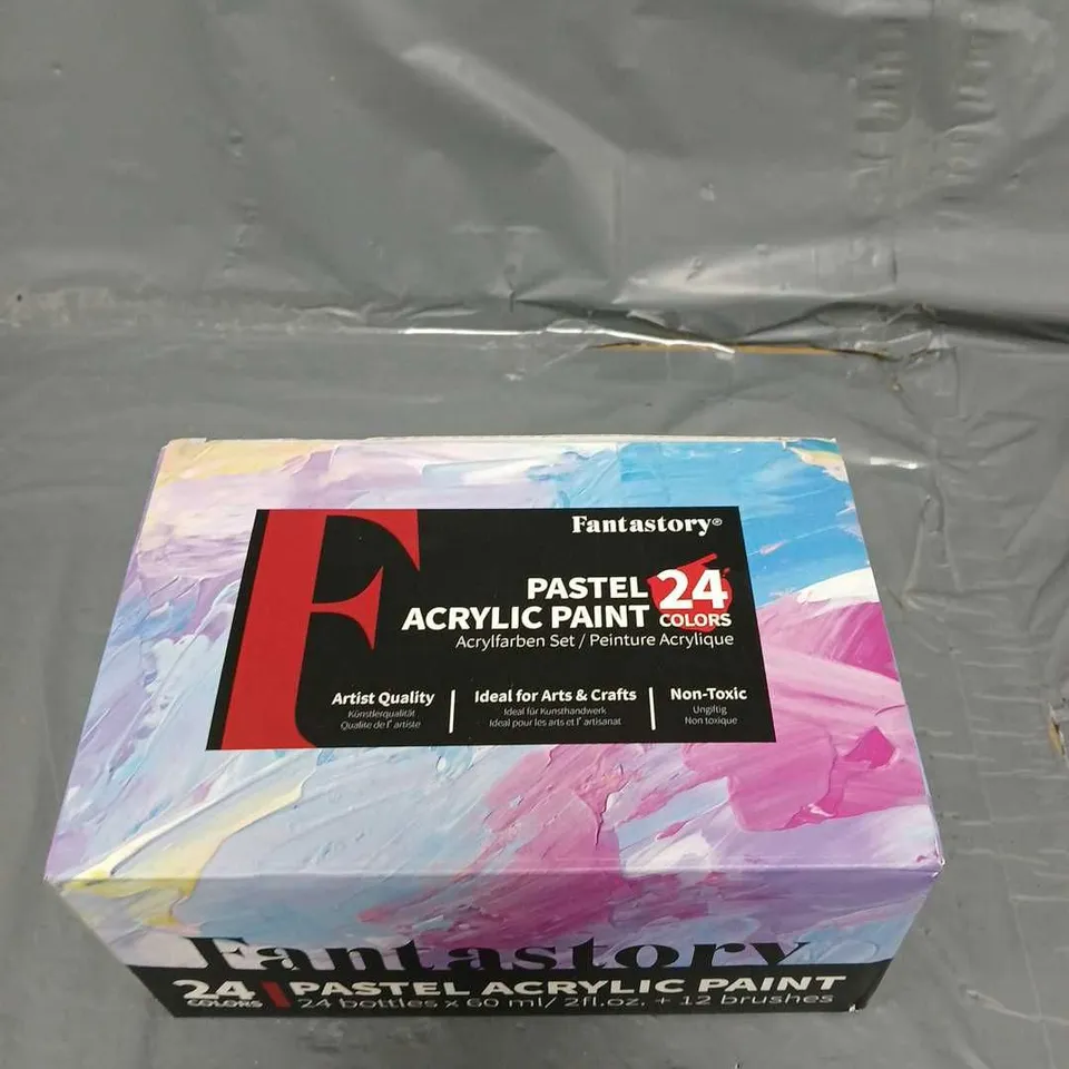 FANTASTORY PASTEL ACRYLIC PAINTS X 24 COLOURS
