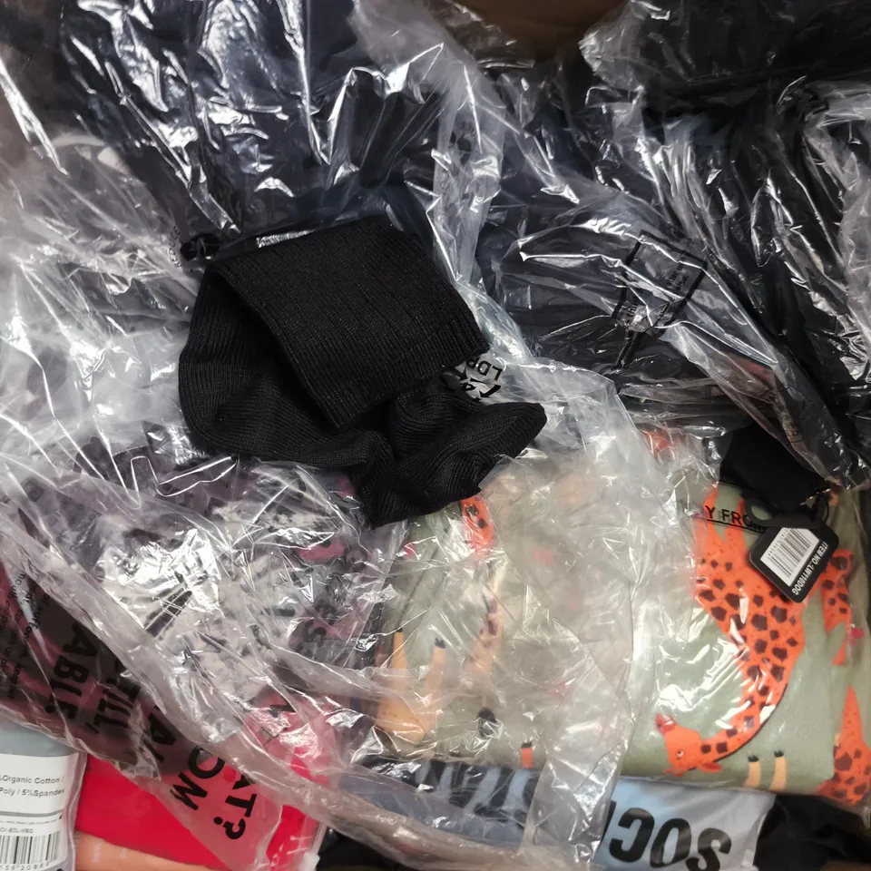 APPROXIMATELY 20 ASSORTED CLOTHING AND FASHION PRODUCTS IN VARIOUS STYLES AND SIZES - COLLECTION ONLY