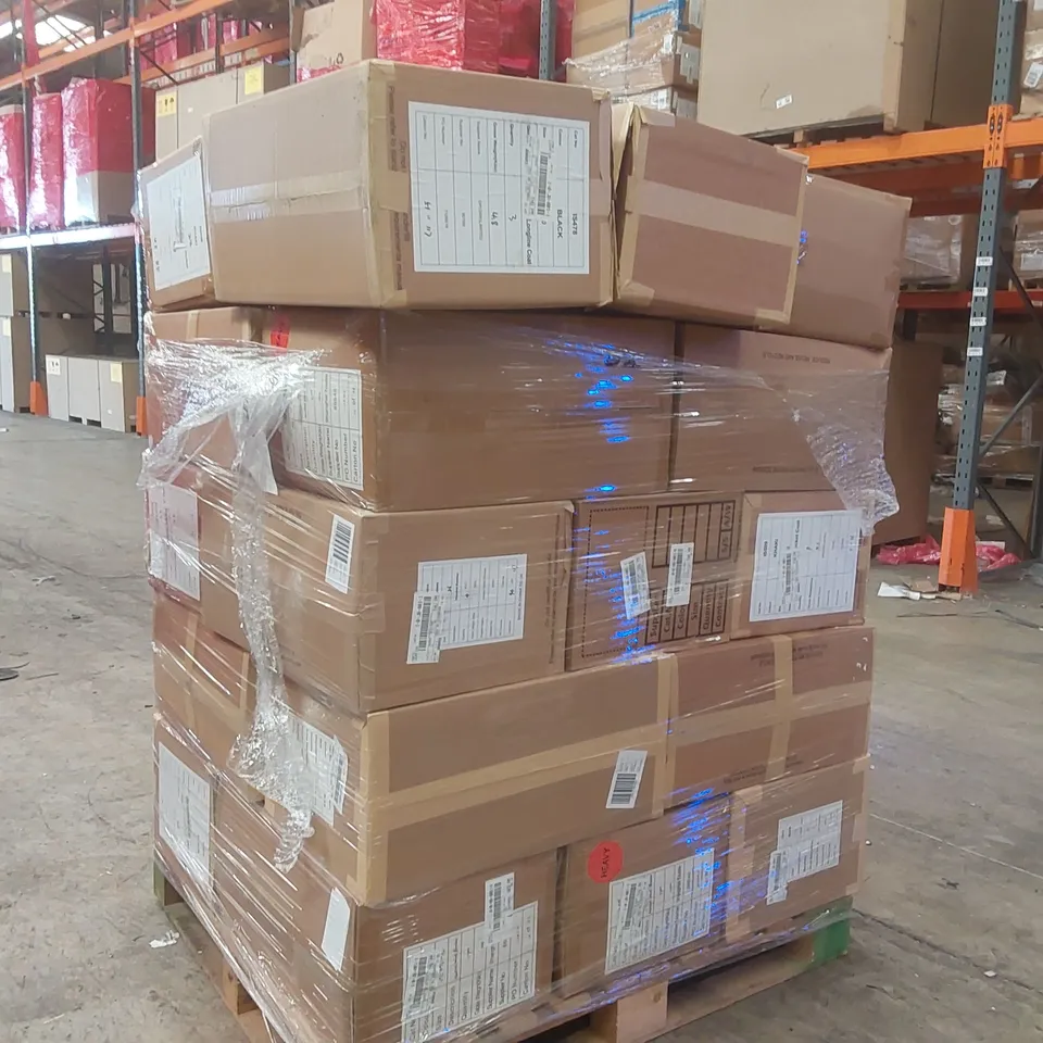 PALLET CONTAINING APPROXIMATELY 140x BRAND NEW ASSORTED DESIGNER CLOTHING ITEMS INCLUDING: SIMPLY BE JACKETS ECT