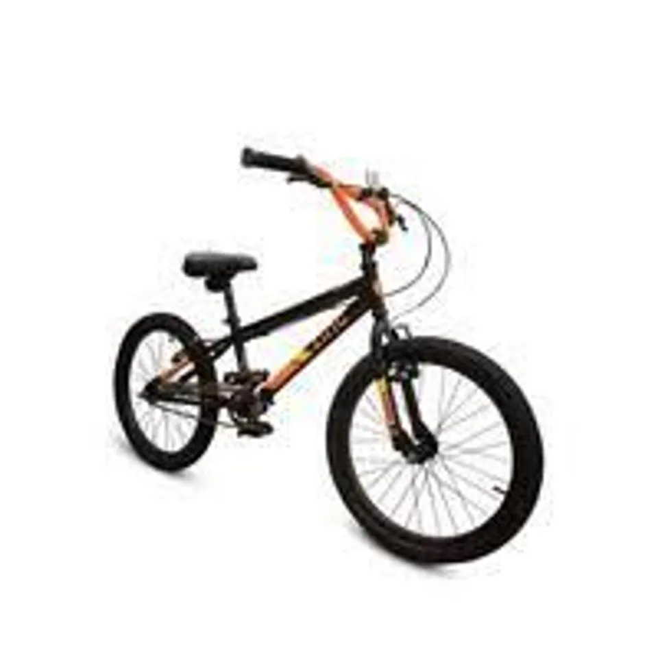 BOXED ZINC STEEL FRAME 20-INCH SWITCH BMX BIKE - BLACK/ORANGE RRP £149.99