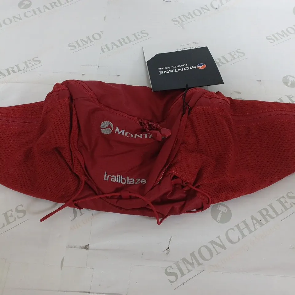 MONTANE TRAILBLAZER 3 BAG IN RED