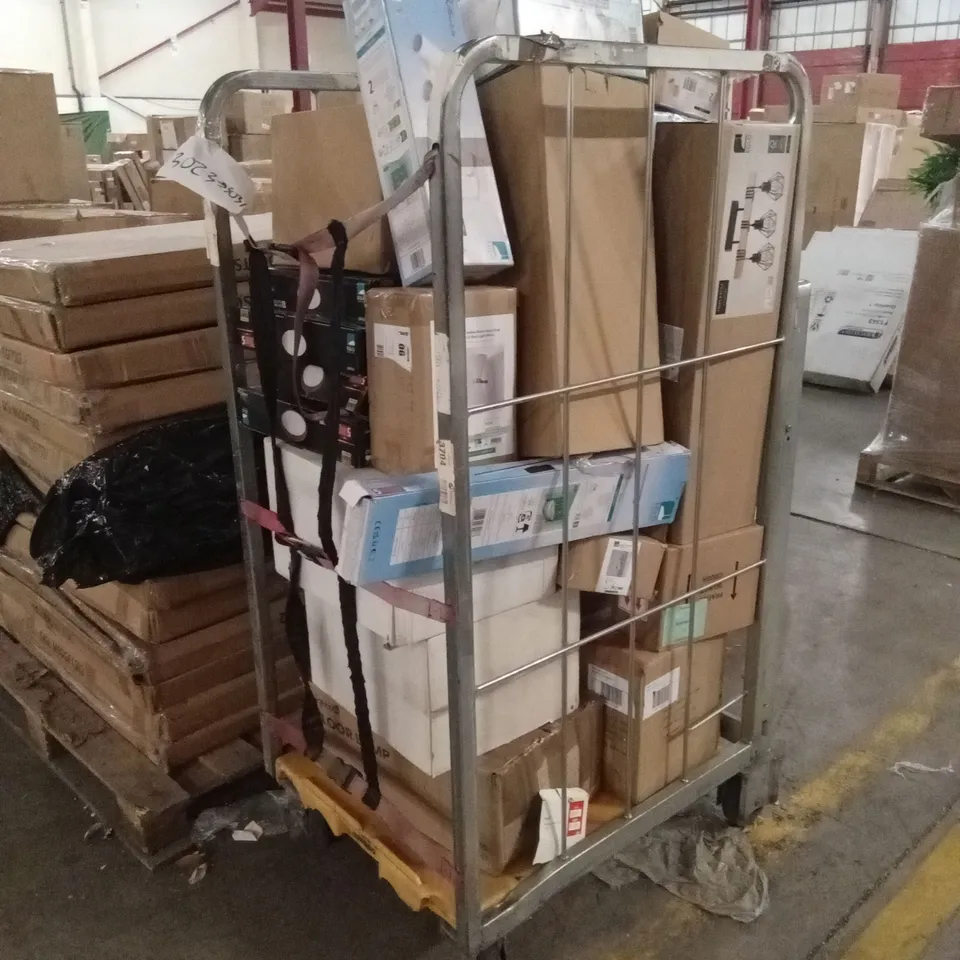 CAGE TO CONTAIN A LARGE QUANTITY OF INDOOR LIGHTING GOODS AND PRODUCTS - CAGE NOT INCLUDED