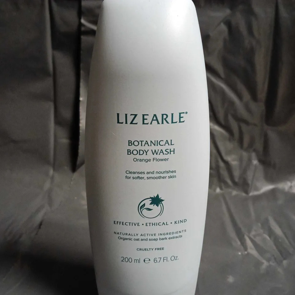 LIZ EARLE BOTANICAL BODY WASH – ORANGE FLOWER, 200 ML