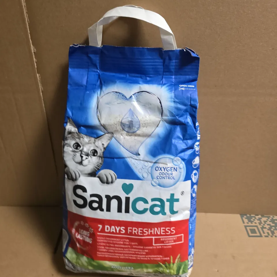 SANICAT CAT LITTER – 7 DAYS FRESHNESS - 4L