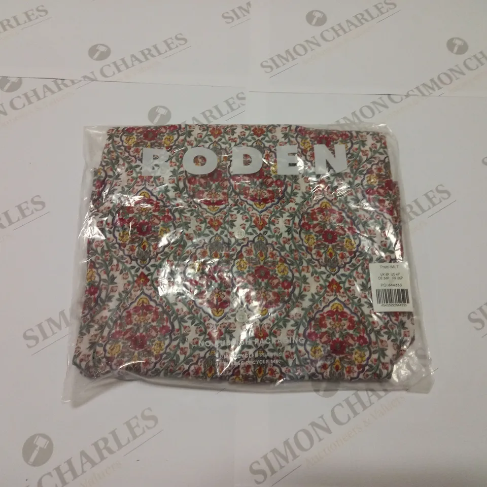 BODEN FLORAL MAXI DRESS - SIZE 8P