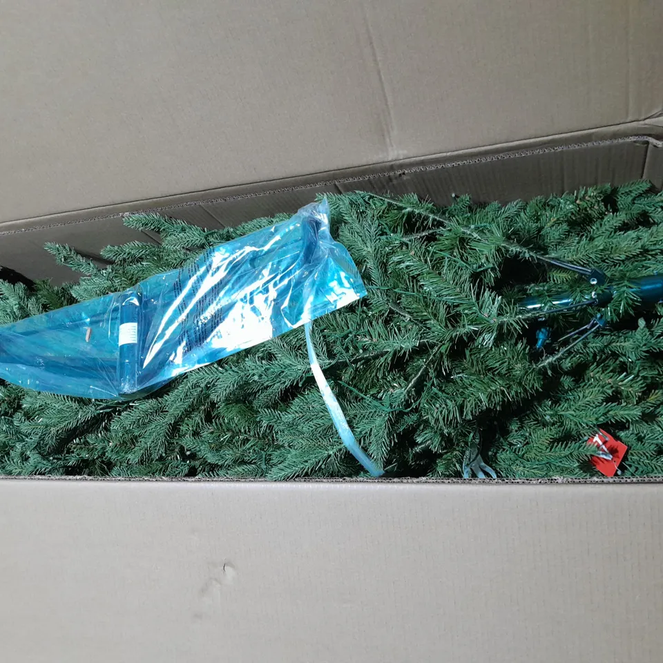  SANTA'S BEST CHRISTMAS TREE - NATURAL 8FT- collection only