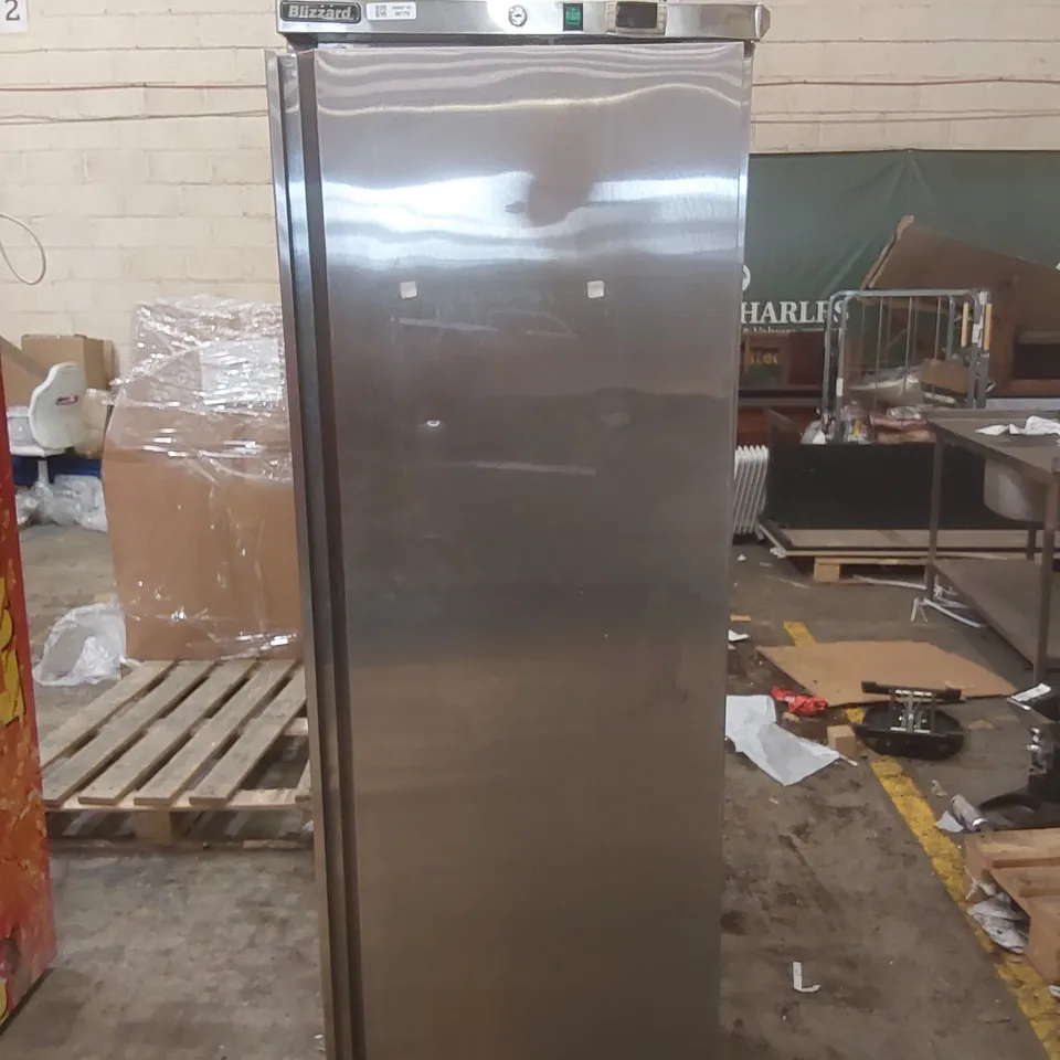 BLIZZARD HS400 COMMERCIAL STAINLESS STEEL UPRIGHT REFRIGERATOR