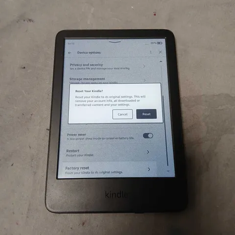 AMAZON KINDLE RS23CV E-READER 