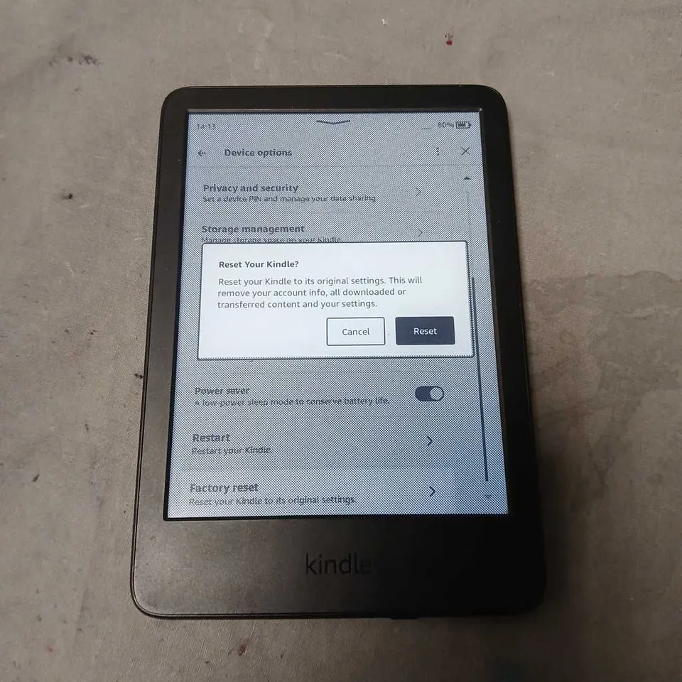AMAZON KINDLE RS23CV E-READER 