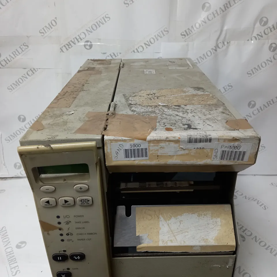 ZEBRA INDUSTRIAL BARCODE LABEL PRINTER 105SL