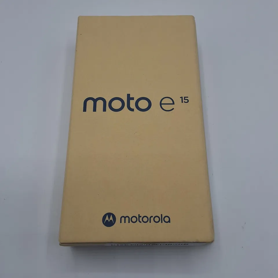 BOXED MOTOROLA MOTO E15 2+64GB IN MISTY BLUE - XT2523-6
