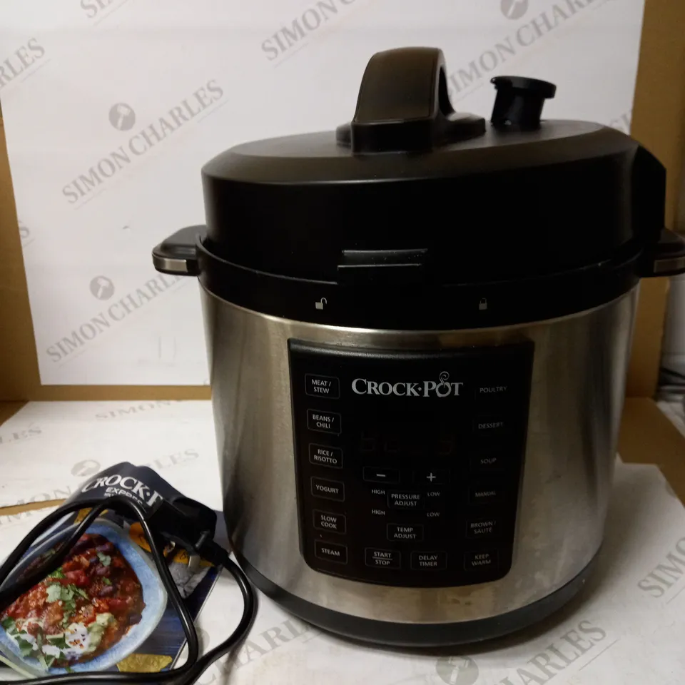 CROCKPOT EXPRESS PRESSURE MULTI COOKER